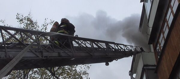 Пожар в Минске - Sputnik Беларусь