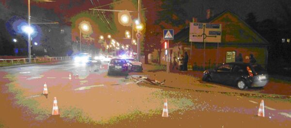 Место ДТП в Гродно - Sputnik Беларусь