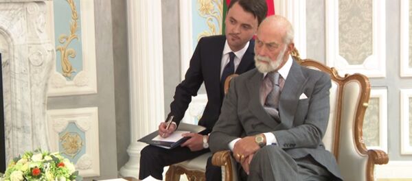 Принц Кентский на встрече с президентом Республики Беларусь - Sputnik Беларусь