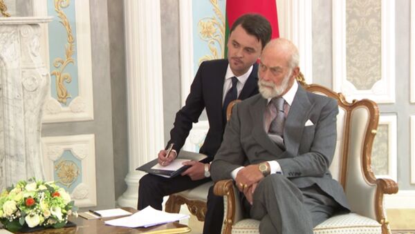 Принц Кентский на встрече с президентом Республики Беларусь - Sputnik Беларусь