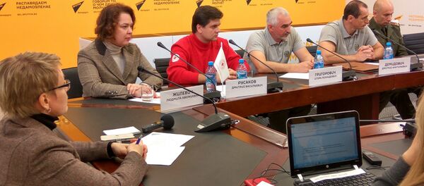 Пресс-конференция в формате круглого стола на тему оказания первой помощи в экстремальной ситуации - Sputnik Беларусь