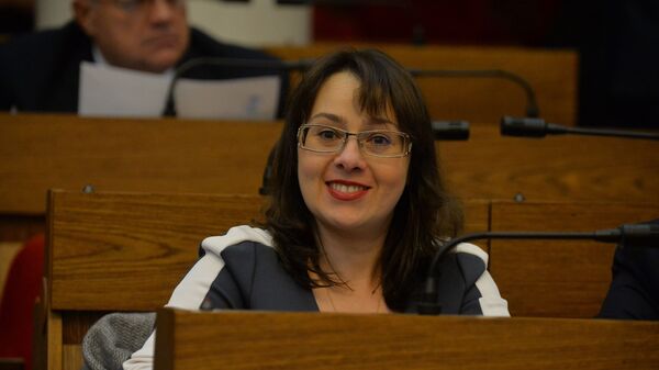 Анна Канопацкая - Sputnik Беларусь