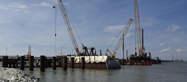 Строительство Керченского моста - Sputnik Беларусь