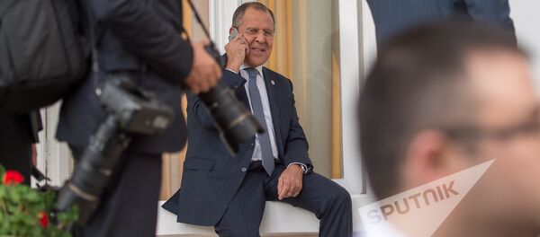 За кулисами заседания Совета коллективной безопасности ОДКБ стартовала в Ереване. Сергей Лавров - Sputnik Беларусь