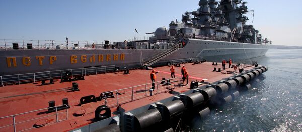 Тяжелый автомный ракетный крейсер Петр Великий - Sputnik Беларусь