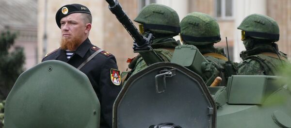 Арсений Павлов (Моторола) во время репетиции военного парада в Донецке, архивное фото Арсений Павлов (Моторола) во время репетиции военного парада в Донецке, архивное фото - Sputnik Беларусь