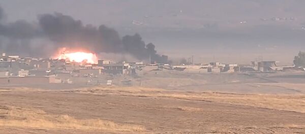 СПУТНИК_Авиация коалиции нанесла первые удары в рамках операции по освобождению Мосула - Sputnik Беларусь