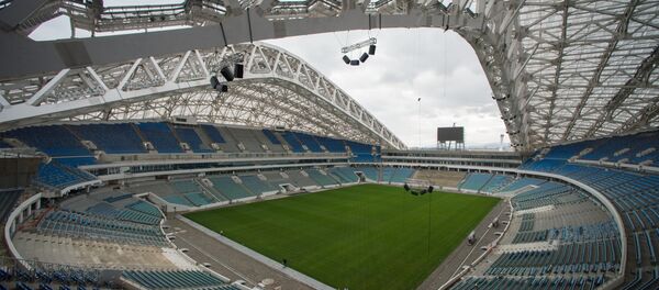 Реконструкция стадиона Фишт в Сочи - Sputnik Беларусь