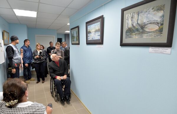 На выставке Мир, каким мы его видим - Sputnik Беларусь