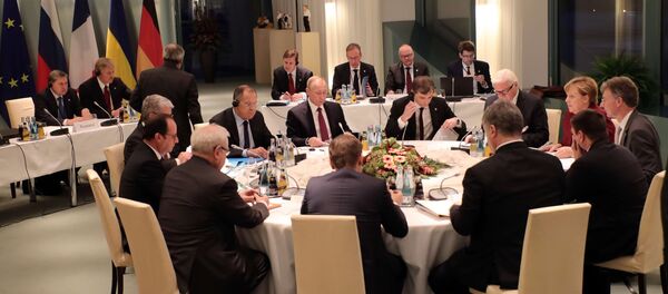 Встреча лидеров стран нормандской четверки в Берлине - Sputnik Беларусь