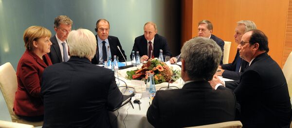 Встреча лидеров стран нормандской четверки в Берлине - Sputnik Беларусь