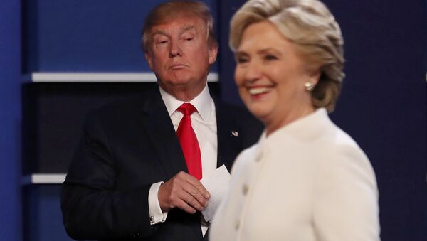 Кандидаты в президенты США Дональд Трамп и Хиллари Клинтон - Sputnik Беларусь