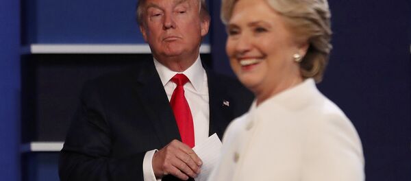 Кандидаты в президенты США Дональд Трамп и Хиллари Клинтон - Sputnik Беларусь