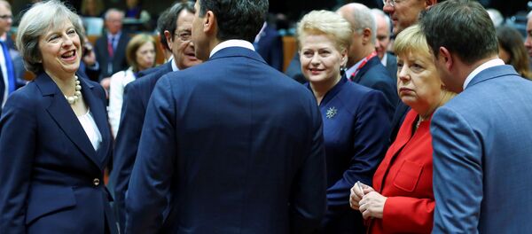 Главы стран ЕС на саммите в Брюсселе Главы стран ЕС на саммите в Брюсселе - Sputnik Беларусь