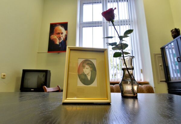 Портрет Светланы Пенкиной в музее Мулявина - Sputnik Беларусь