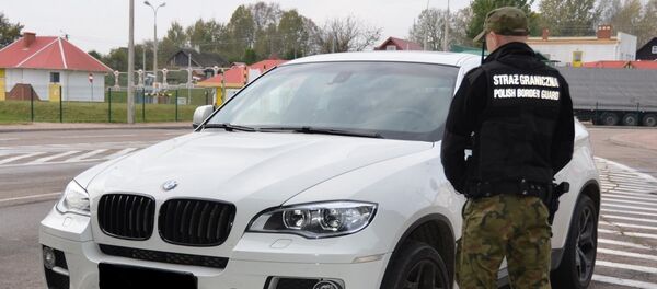 Угнанный в России BMW - Sputnik Беларусь