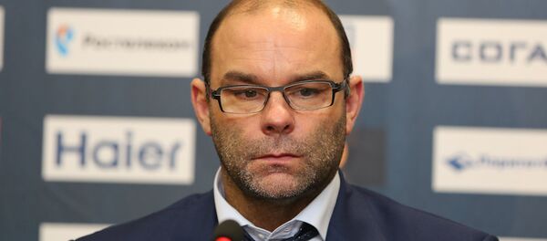 Главный тренер ХК Динамо-Минск Крэйг Вудкрофт Главный тренер ХК Динамо-Минск Крэйг Вудкрофт - Sputnik Беларусь