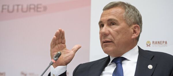Президент Республики Татарстан Рустам Минниханов Президент Республики Татарстан Рустам Минниханов - Sputnik Беларусь