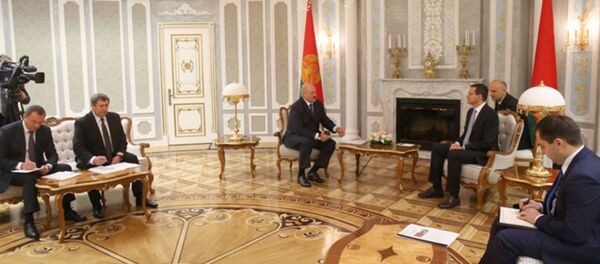 Президент Беларуси Александр Лукашенко пвстретился с заместителем председателя Совета министров, Министром развития и финансов Польши Матеушем Моравецким - Sputnik Беларусь
