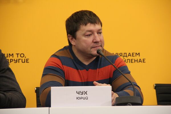 Главный тренер команды Юрий Чух - Sputnik Беларусь
