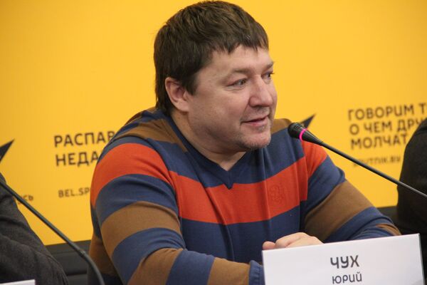 Главный тренер команды Юрий Чух - Sputnik Беларусь