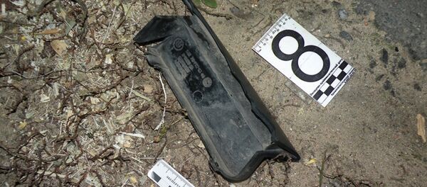 Часть машины, найденная на месте ДТП - Sputnik Беларусь