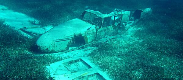 Затонувший самолет, архивное фото - Sputnik Беларусь