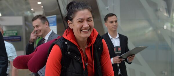 Белорусская баскетболистка Наталья Трофимова - Sputnik Беларусь