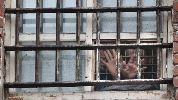 Заключенные в камере, архивное фото - Sputnik Беларусь