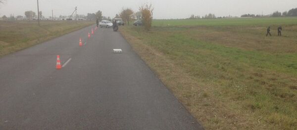 Место ДТП в Дрогичинском районе - Sputnik Беларусь