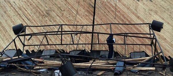 Упавшая на Беларуськалии люлька - Sputnik Беларусь