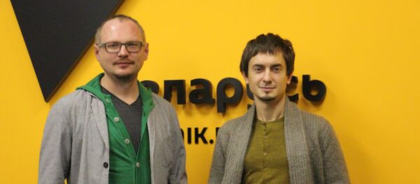 Андрей Курейчик и Дмитрий Фрига Андрей Курейчик и Дмитрий Фрига - Sputnik Беларусь
