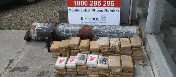 Найденный в Ирландии кокаин - Sputnik Беларусь