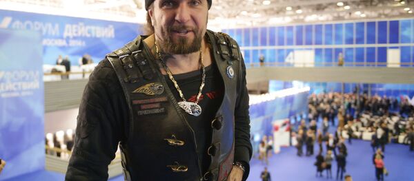 Лидер байкерского клуба Ночные волки, президент Российской ассоциации байкеров Александр Залдостанов (Хирург) - Sputnik Беларусь