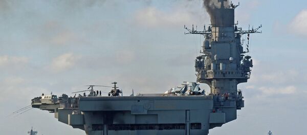 Проход авианосной группы Северного флота России через пролив Ла-Манш - Sputnik Беларусь