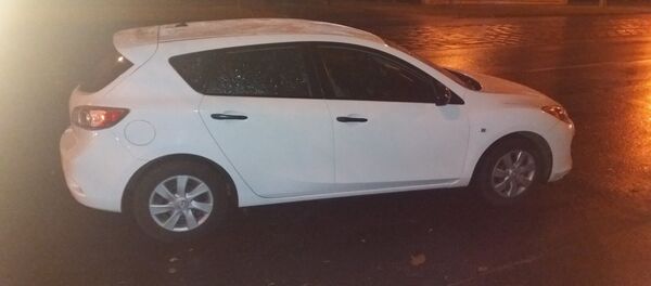 Автомобиль Mazda 3, за рулем которого витебчанка совершила смертельное ДТП - Sputnik Беларусь