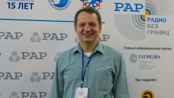 Руководитель радиовещания на русском языке МИА и радио Sputnik Алексей Орлов - Sputnik Беларусь