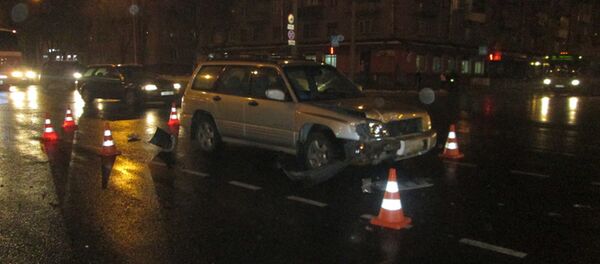 Место ДТП в Гомеле - Sputnik Беларусь