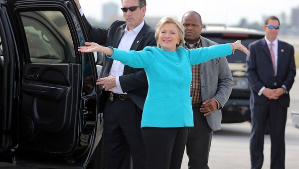 Хиллари Клинтон в Майами, Флорида, 26 октября - Sputnik Беларусь