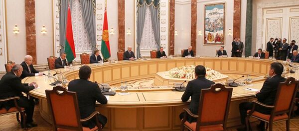 Встреча Александра Лукашенко с руководителями правительственных делегаций ЕАЭС и СНГ - Sputnik Беларусь