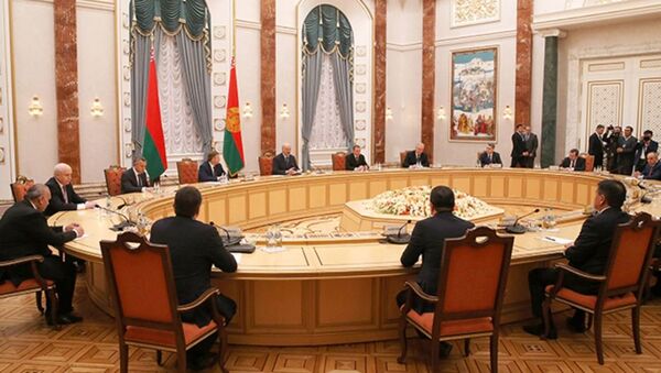 Встреча Александра Лукашенко с руководителями правительственных делегаций ЕАЭС и СНГ - Sputnik Беларусь
