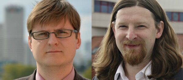 Политологи Петр Петровский и Алексей Дзермант - Sputnik Беларусь