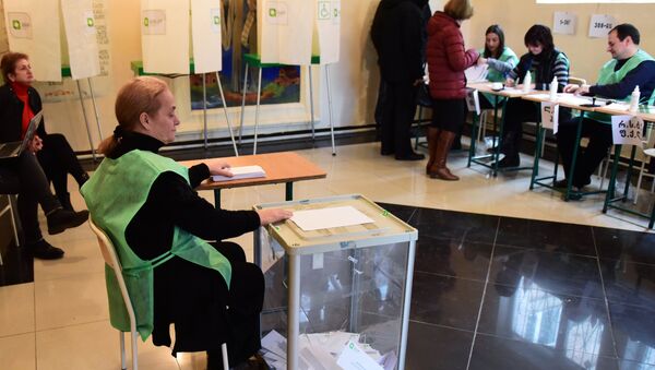 Второй тур парламентских выборов в Грузии - Sputnik Беларусь