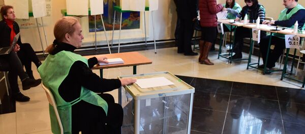 Второй тур парламентских выборов в Грузии - Sputnik Беларусь