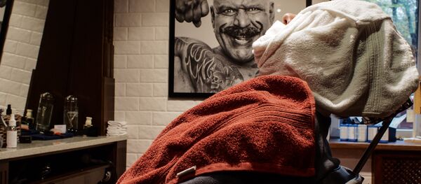 Праца барбершопа Праца барбершопа - Sputnik Беларусь