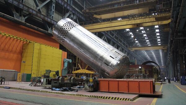 Корпус реактора на заводе Атомэнергомаш - Sputnik Беларусь