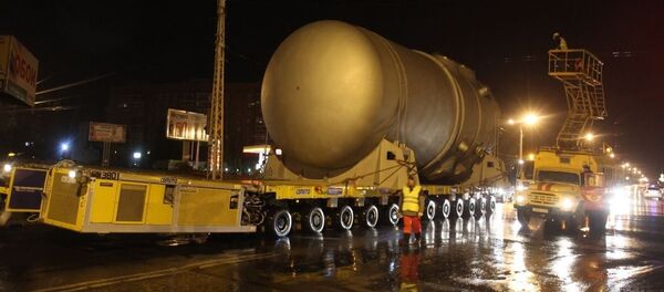 Отгрузка корпуса реактора, архивное фото - Sputnik Беларусь