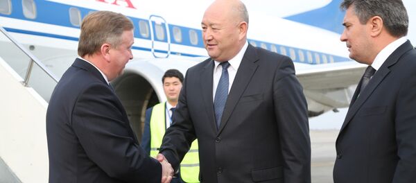 Андрэй Кабякоў у Кыргызстане Андрэй Кабякоў у Кыргызстане - Sputnik Беларусь