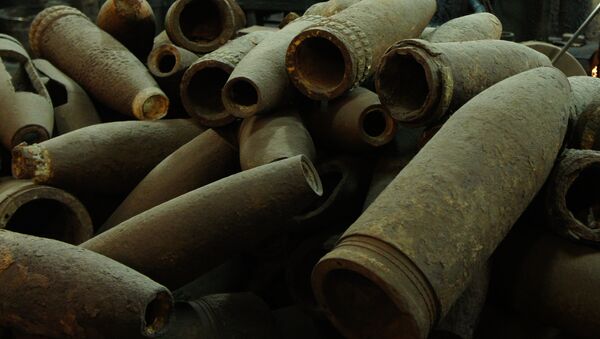 Артиллерийские снаряды, архивное фото - Sputnik Беларусь
