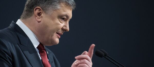 Президент Украины Петр Порошенко - Sputnik Беларусь
